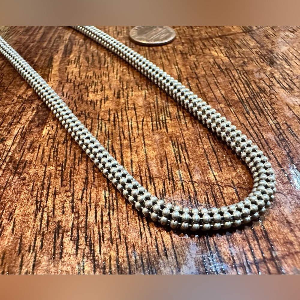 Vintage Sterling Silver Chain - Picture 2 of 6
